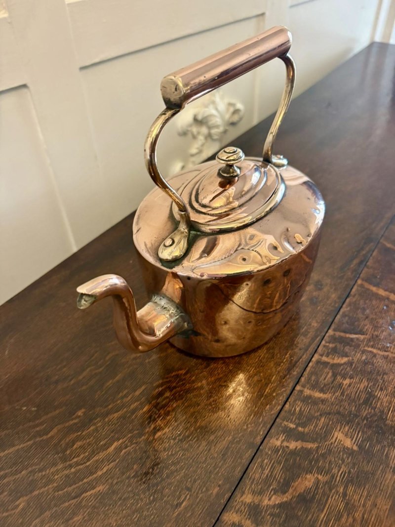 Antique George III Copper Kettle